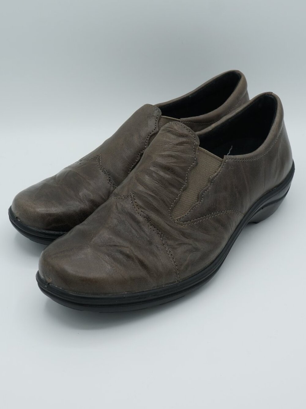 Romika Mokassetta Leather Slip On Comfort Shoes Women's Size 37 US 6.5-7